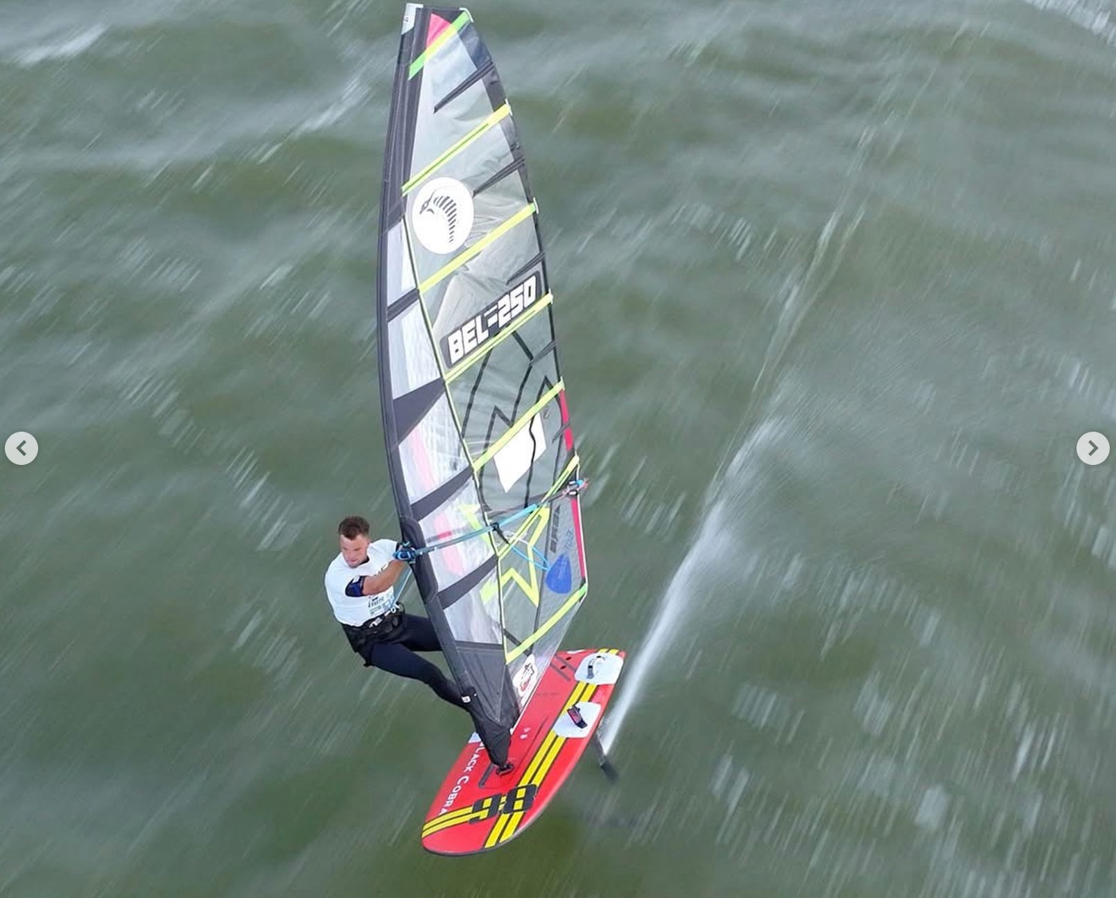 Aerial drone shot of Cyril Evrard BEL-250 at ISWC Speed Worlds 2026
