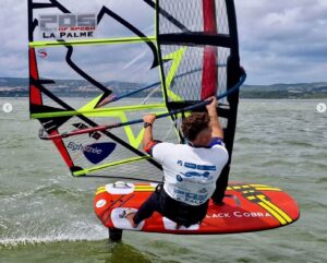 Cyril Evrard (BEL-250) on Black Cobra board at the Prince of Speed La Palme 2026, ISWC Speed World Championship