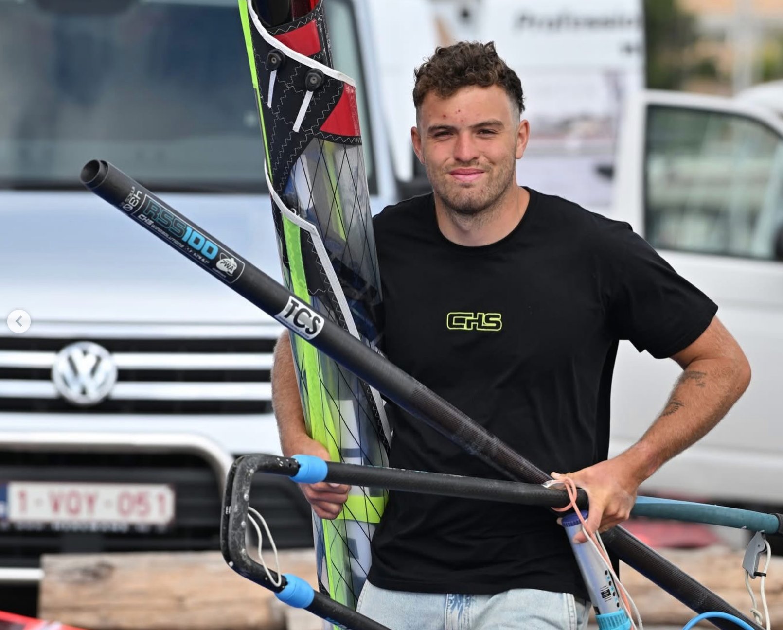Cyril Evrard CHS Wind Solutions team rider at ISWC 2026